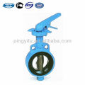 Wafer center line cast iron/ductile iron PN16 butterfly valve D71X-16